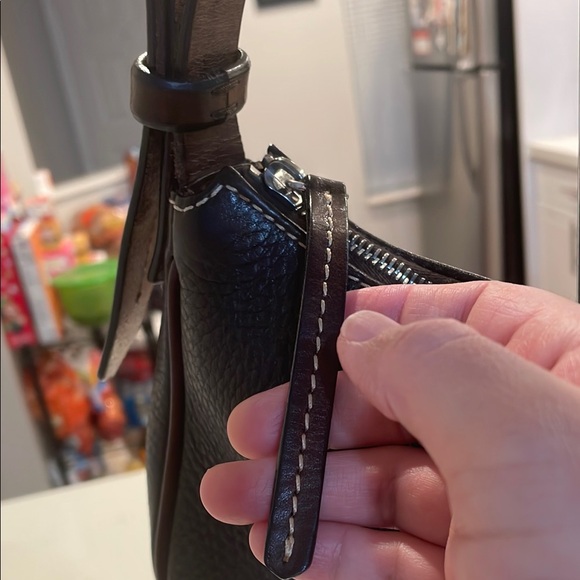 BEAUTY DOONEY & BOURKE BROWN Pebbled Leather Shoulder Bag❗️ - Picture 9 of 17